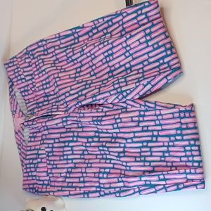 Lilly Pulitzer Kelly Mandevilla Slathouse Striped Low Rise Skin 0